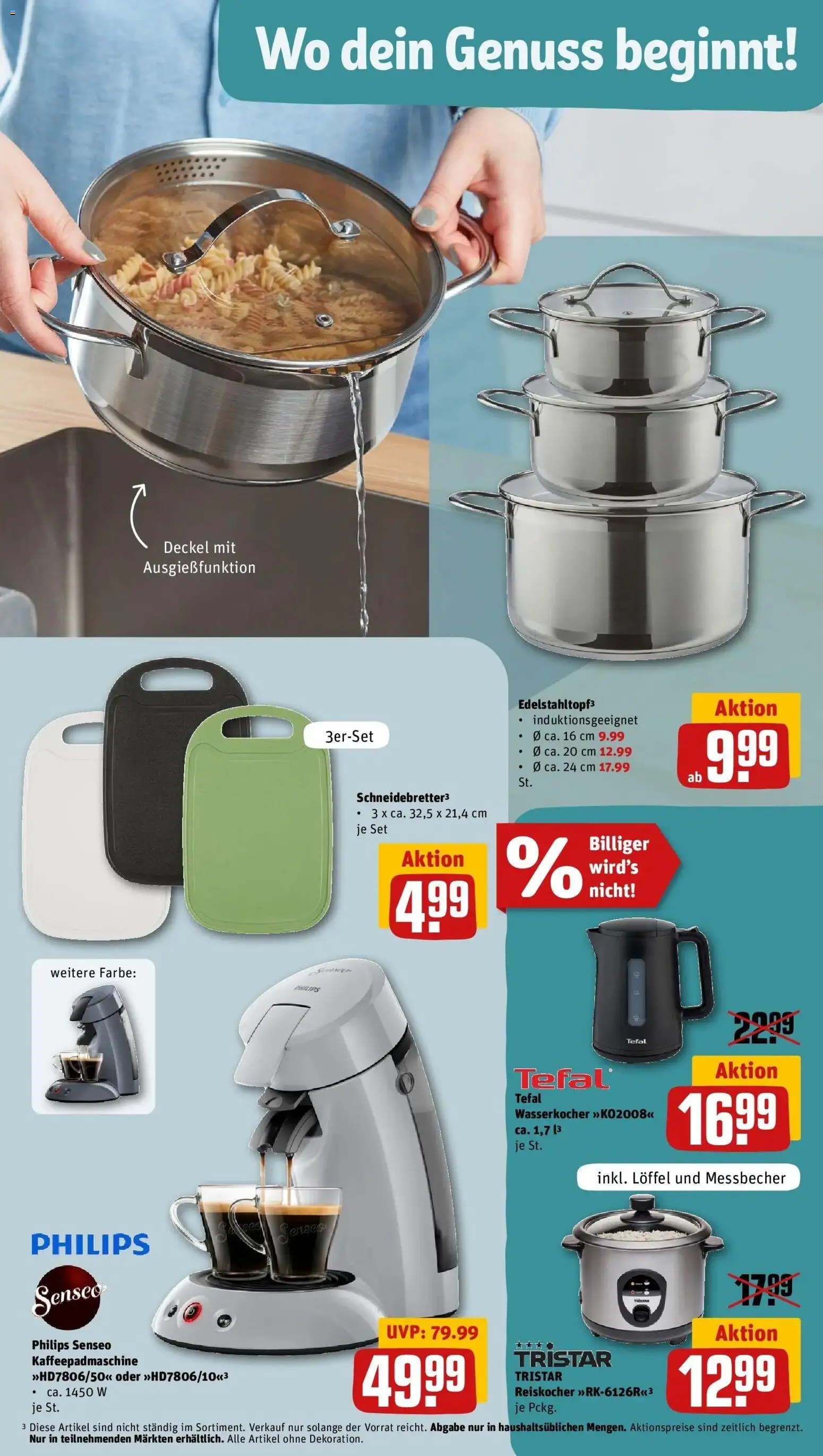 Rewe prospekt Echzell / Gettenau	 – gültig ab 09.02.2026 | Seite: 29 | Produkte: Philips, Senseo, Wasserkocher