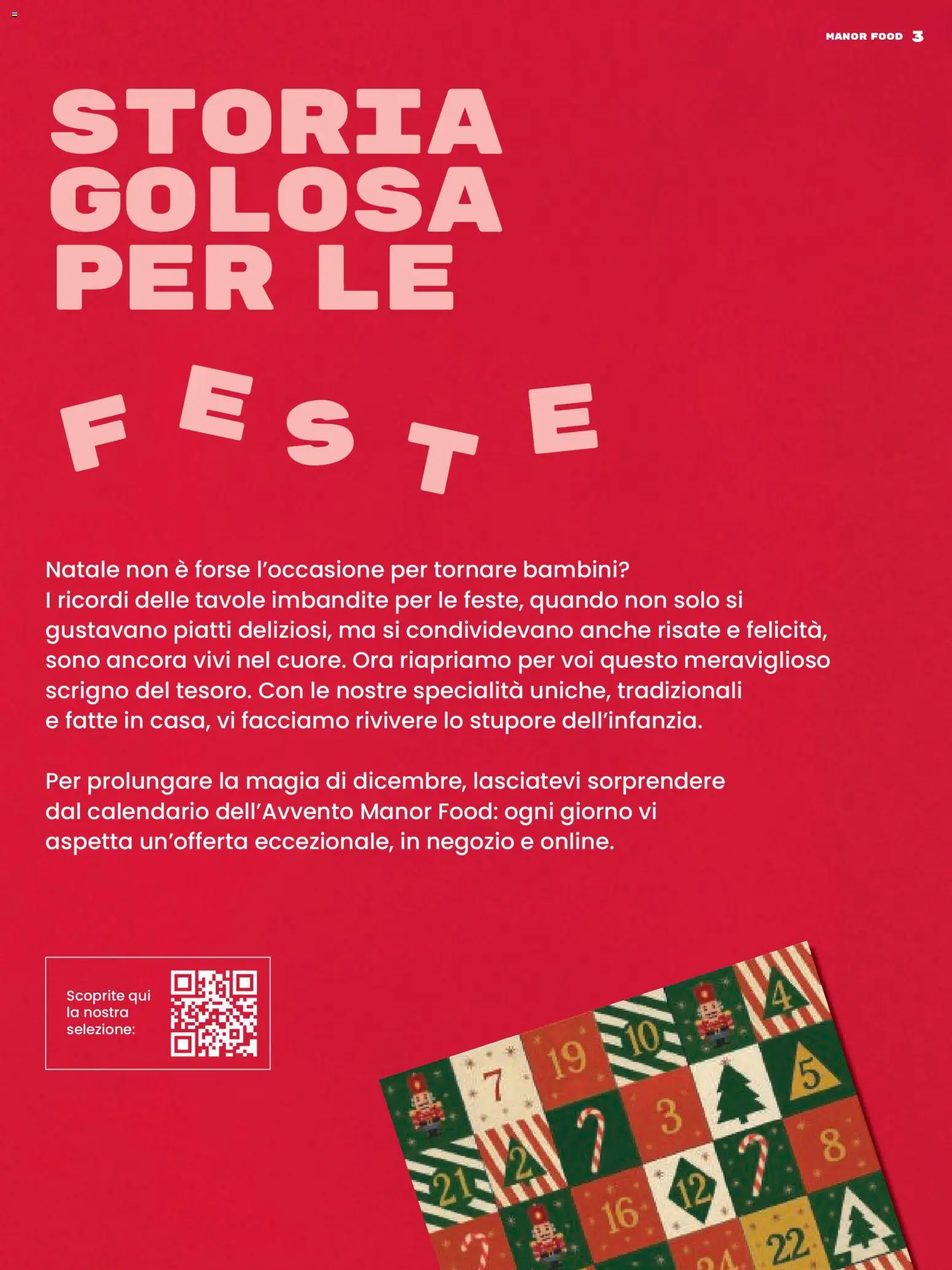 Manor Aktionen Il Natale dei Grandi Bambini – gültig ab 09.12.2025 | Seite: 3