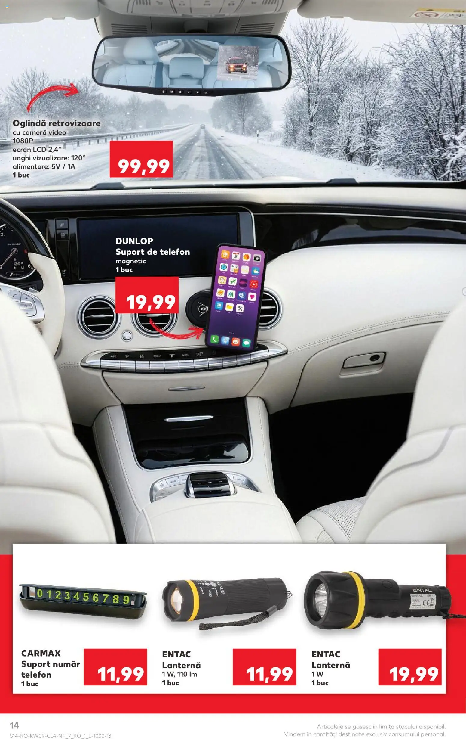 Noul catalog Kaufland – valabil de la 25.02.2026 | Pagină: 14 | Produse: Telefon, Video, Cameră Video, Cameră