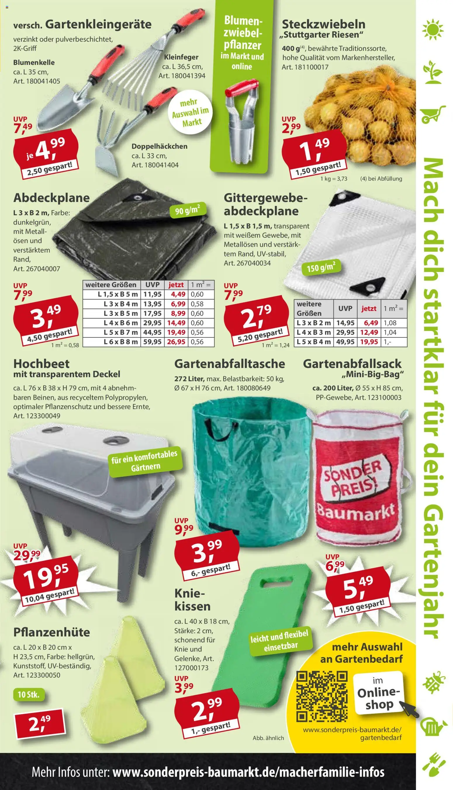 Sonderpreis Baumarkt Prospekt 	 – gültig ab 31.01.2026 | Seite: 7 | Produkte: Hochbeet, Kissen, Blumen