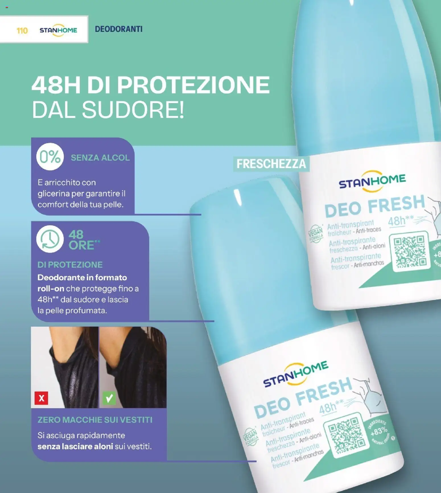 Volantino Stanhome del 08.01.2026 | Pagina: 110 | Prodotti: Deodorante, Antitraspirante
