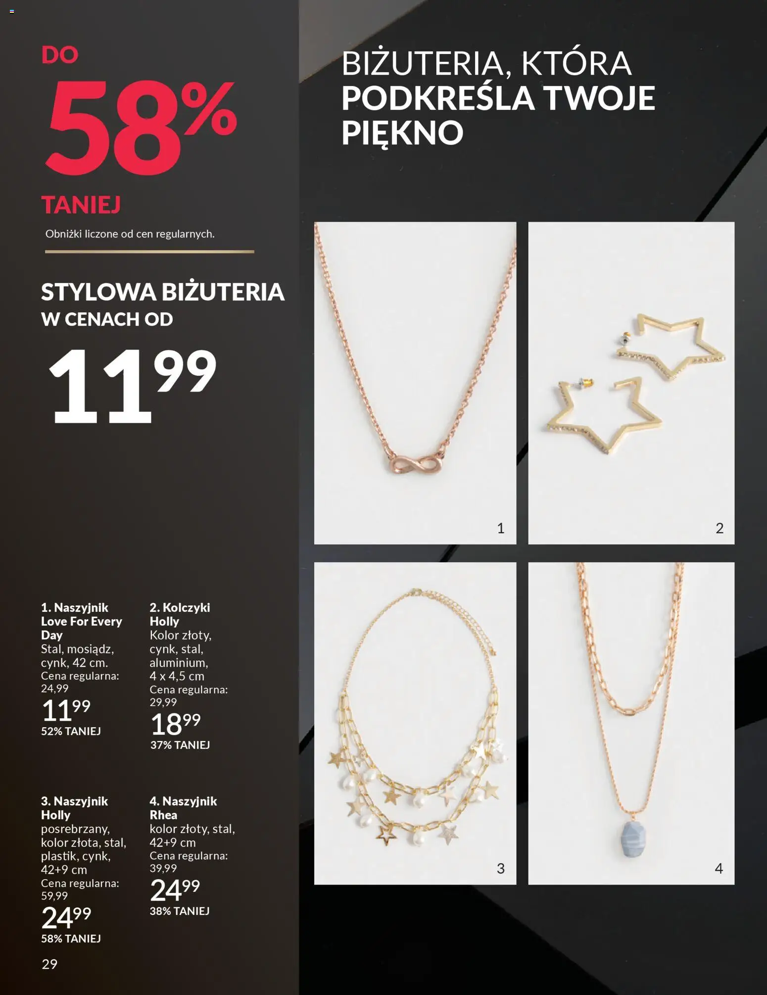 Avon Black Friday od 13.11.2025 | Strona: 29 | Produkty: Naszyjnik