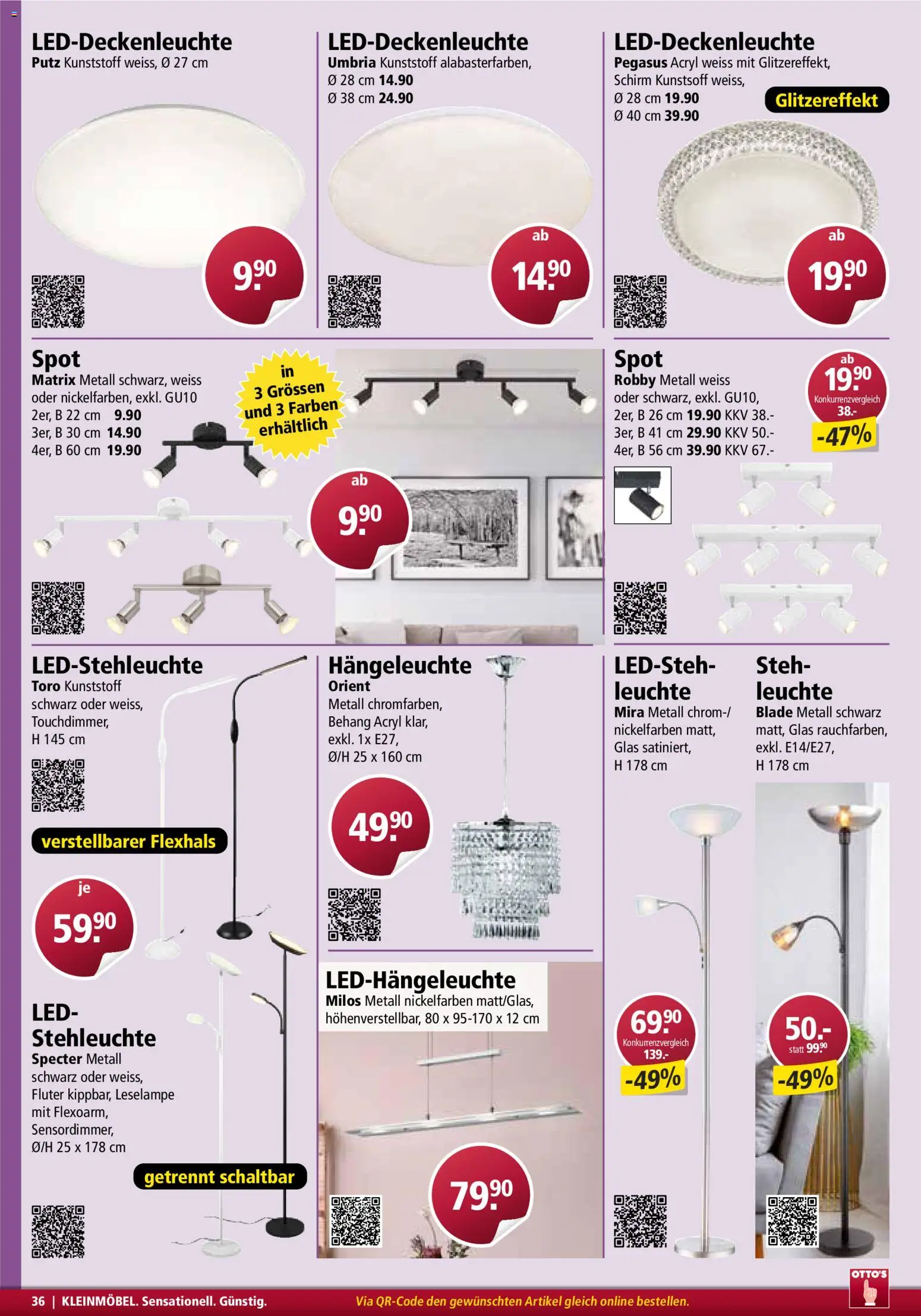 Otto's Aktionen Möbelflyer – gültig ab 01.01.2026 | Seite: 36