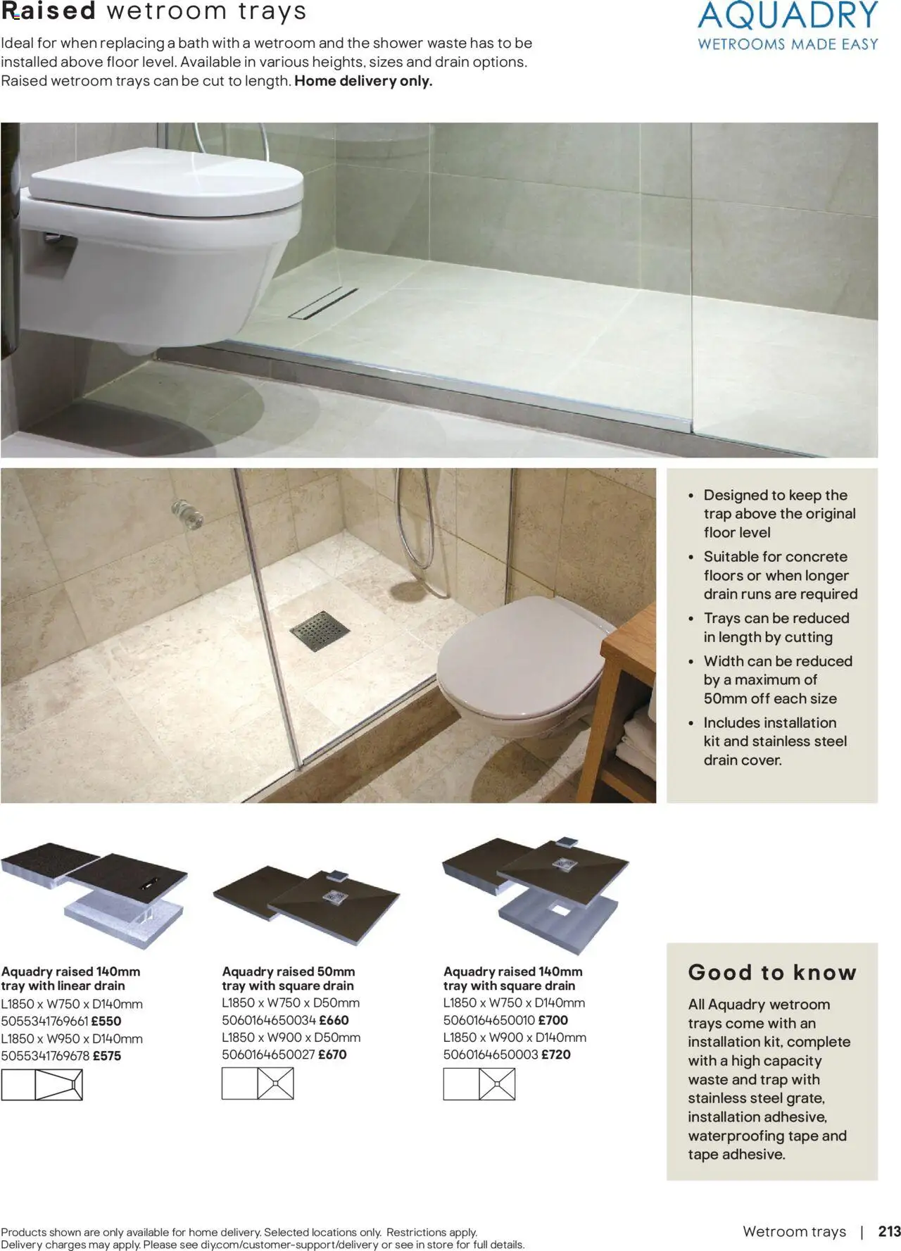  | Page: 213 | Products: Bath, Shower, Floor