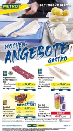 Metro Wochen-Angebote Gastro ab 26.01.2026 gültig
