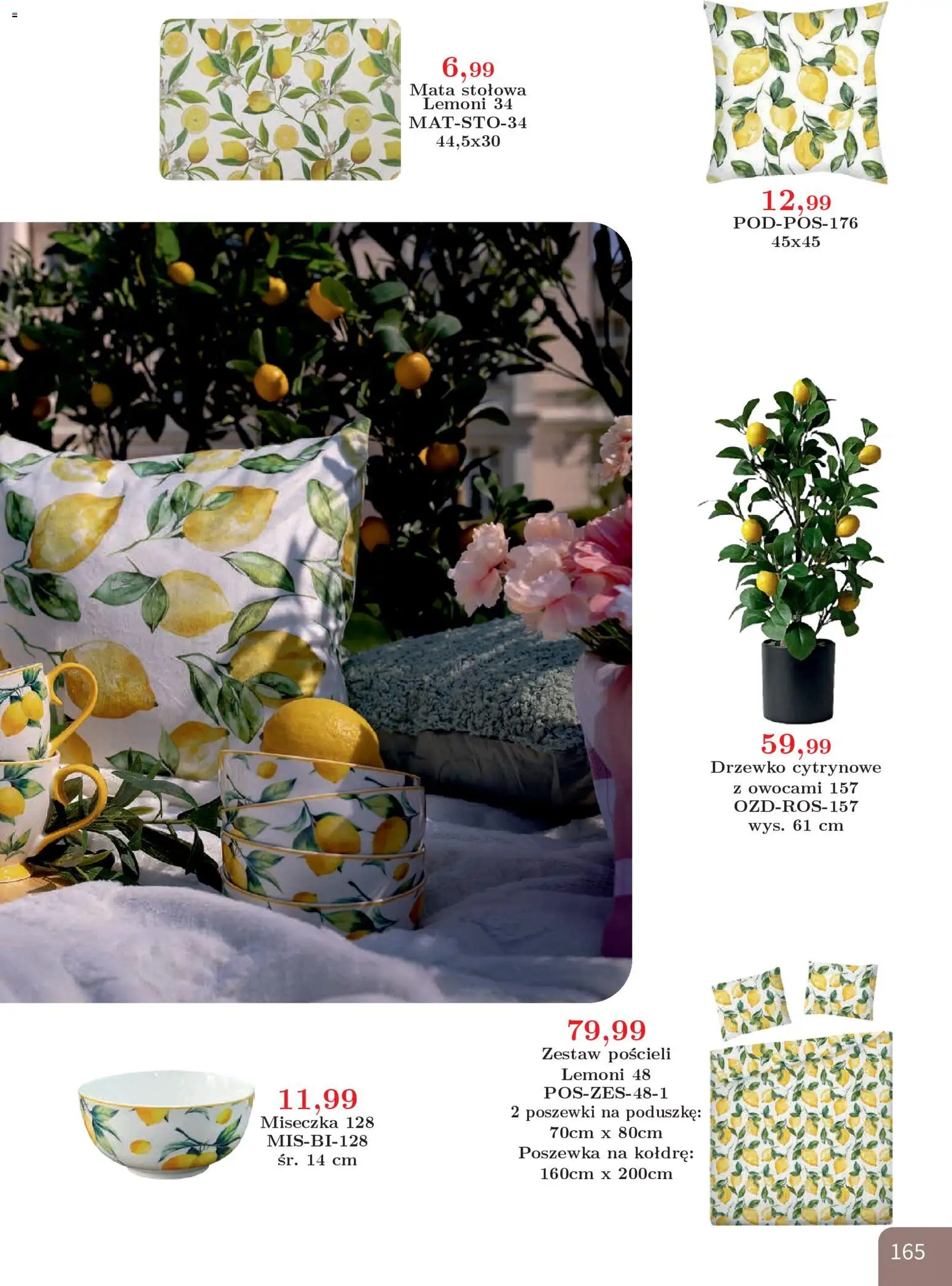 Bodzio Katalog od 01.01.2026 | Strona: 165 | Produkty: Drzewko cytrynowe