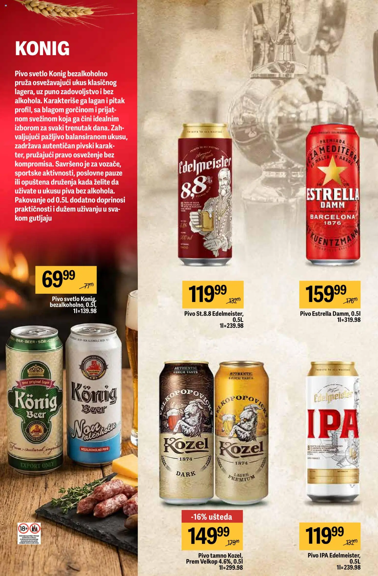 Mega Maxi katalog - važi od 27.04.2026 | Strana: 6 | Proizvode: Pakovanje, Pivo