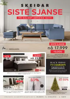 Forhåndsvisning av Skeidar kundeavis gyldig fra 10.11.2025