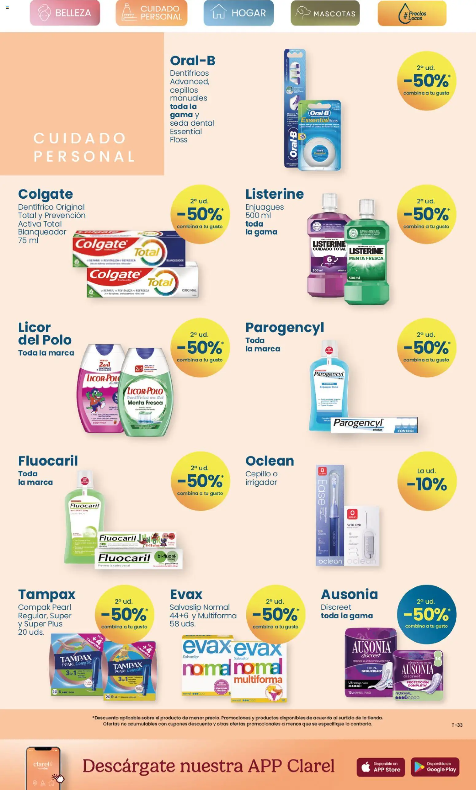 Clarel - folleto │ válido desde el 04.03.2026 | Página: 7 | Productos: Cepillo, Licor