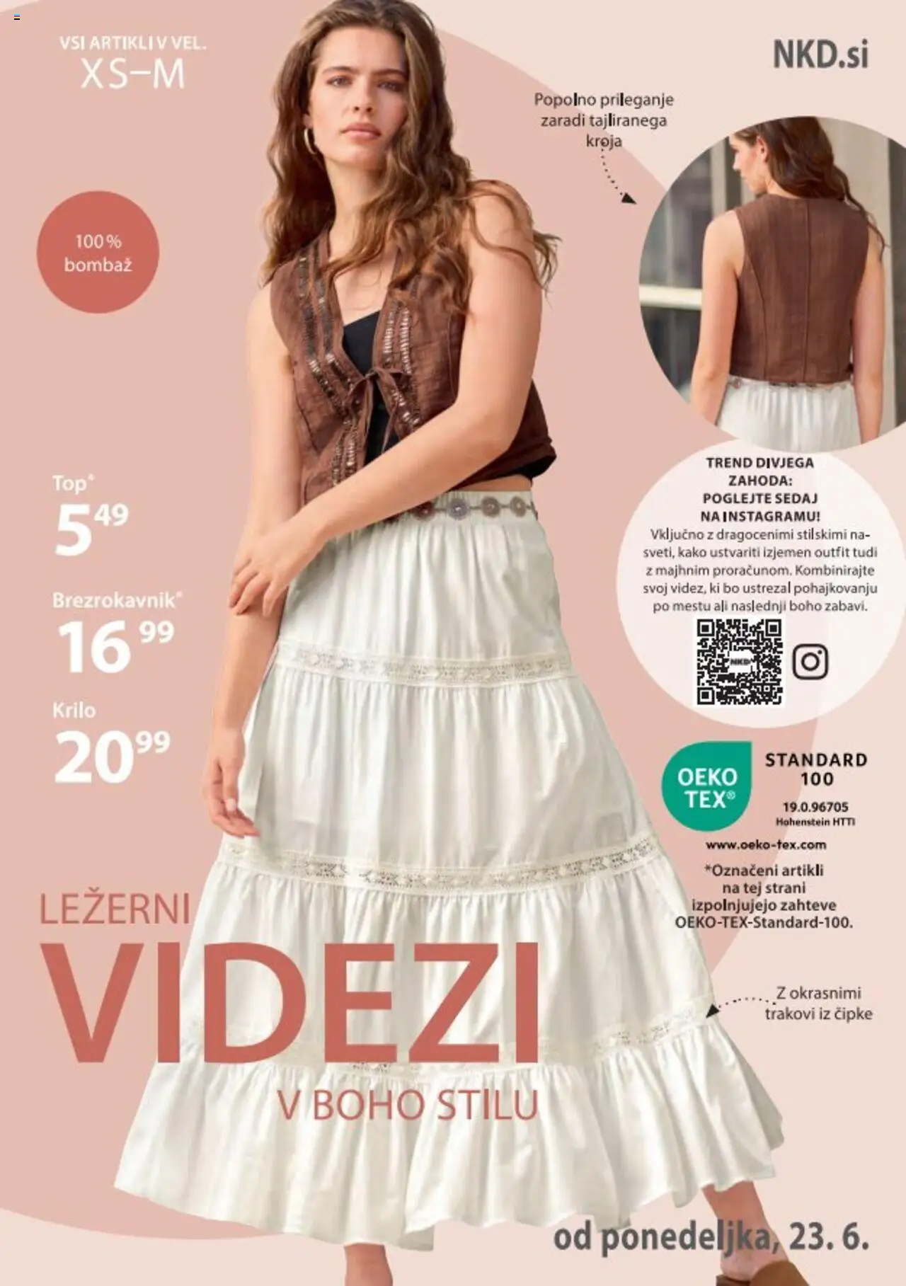 NKD katalog stili ležerni a modni │ velja od 23.06.2025 | Stran: 3 | Izdelki: Krilo, Brezrokavnik