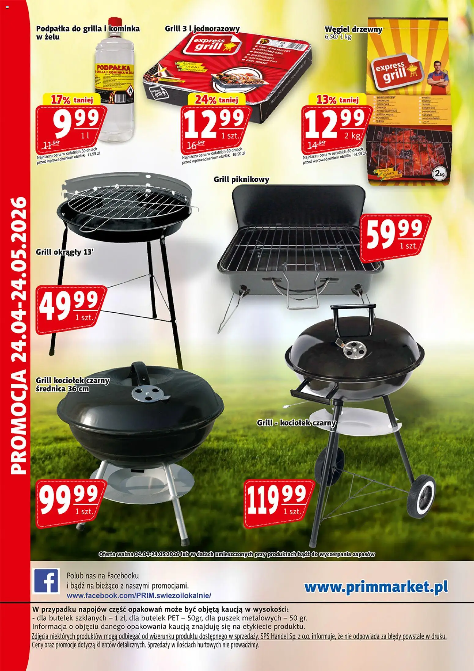 Prim Market promocja - Sezon na grilla od 04.05.2026 | Strona: 20 | Produkty: Grill