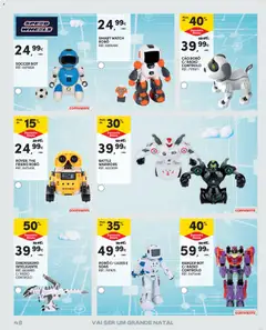 Pré-visualização Continente - Brinquedos válido de 13.11.2025 | Página: 48 | Produtos: Rádio, Robô