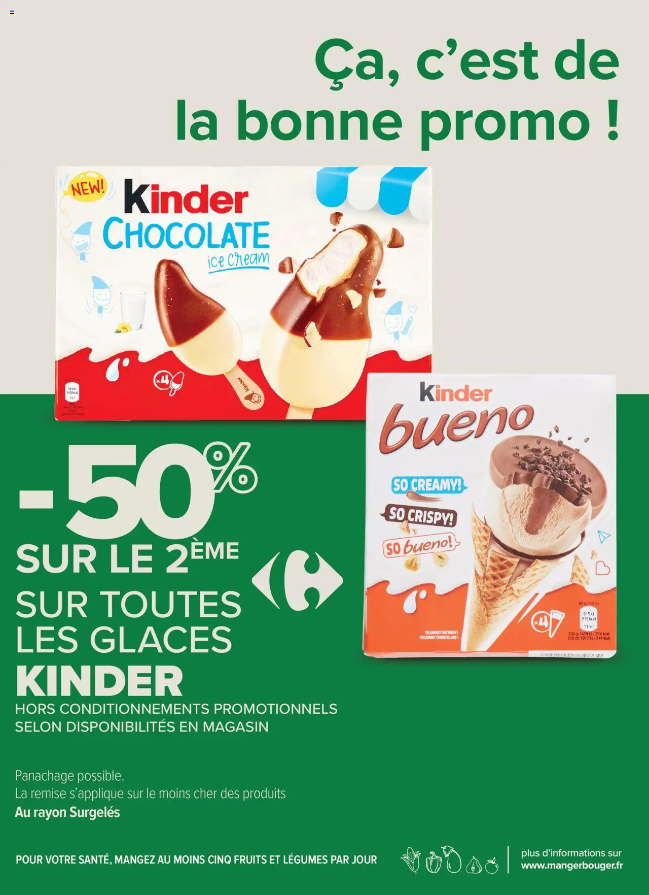  | Page: 11 | Produits: Glaces, Kinder Bueno