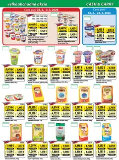 Milk Agro leták platný od 18.02.2026 | Strana: 2 | Produkty: Maslo, Chilli, Sušené mlieko, Smotana na šľahanie