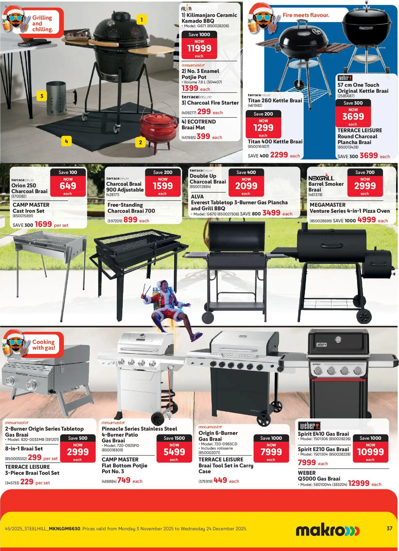 New Makro catalogue – valid from 03.11.2025 | Page: 37 | Products: Case, Grill, Iron, Enamel