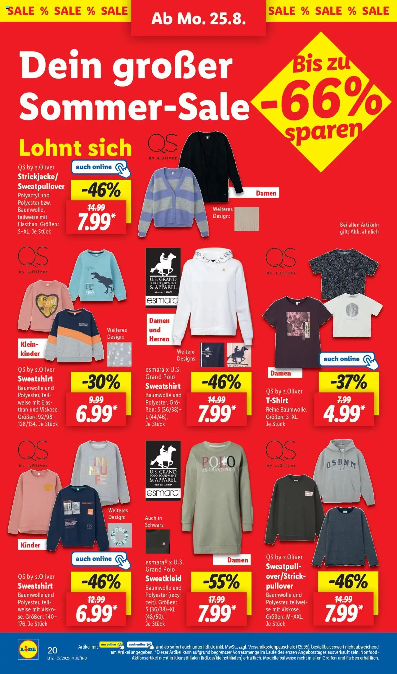 Lidl Prospekt Aarbergen - gültig ab dem 25.08.2025 | Seite: 30 | Produkte: Sweatshirt, Pullover