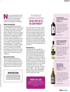 Albert Heijn - Allerhande 1 - Voorbeeld van een folder van Albert Heijn, geldig van 31.12.2025 | Pagina: 125 | Producten: Pan, Fles, Bloemen, Alcohol