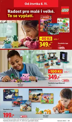 Náhled letáku Stavebnice Lego, sada od 20.10.2025 | Strana: 9