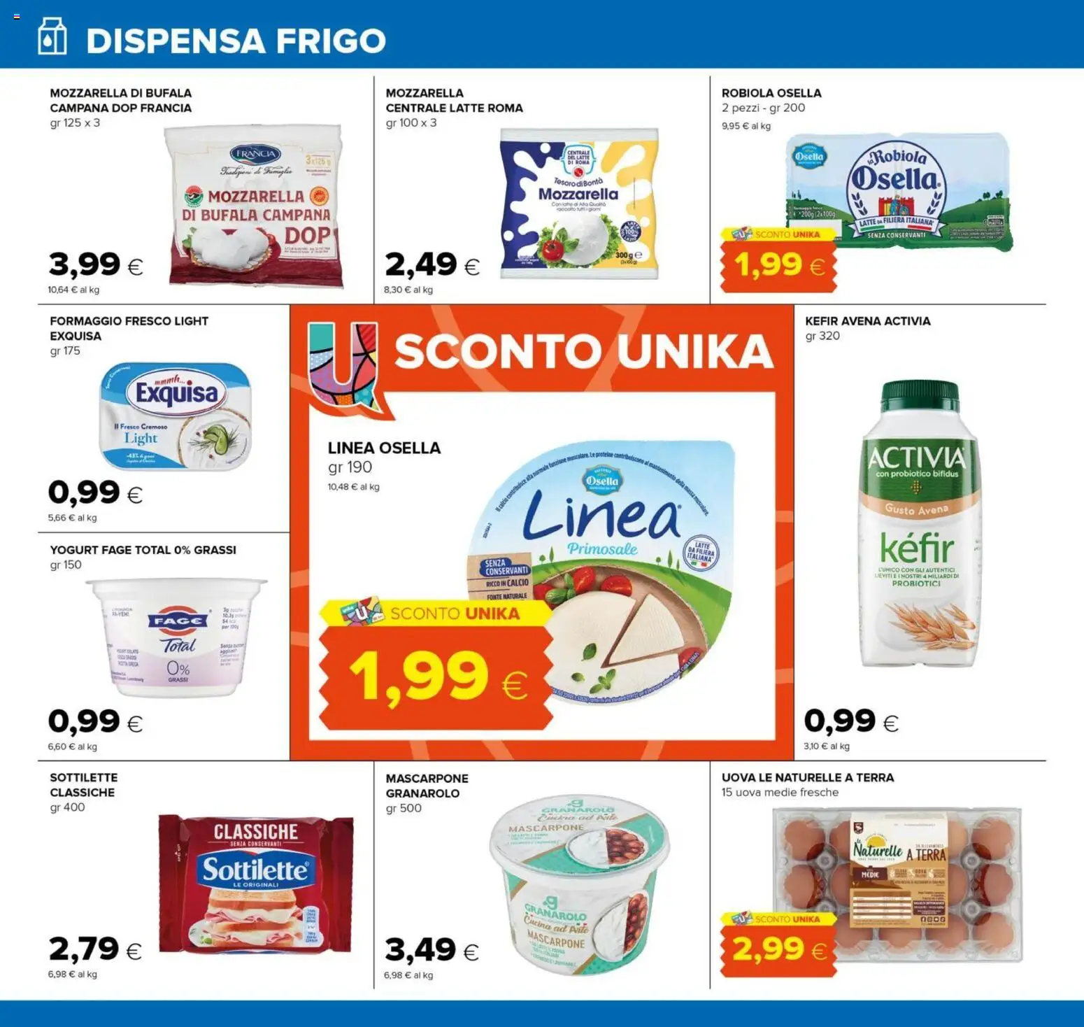 Volantino Oasi del 01.12.2025 | Pagina: 18 | Prodotti: Yogurt, Mozzarella, Formaggio, Terra