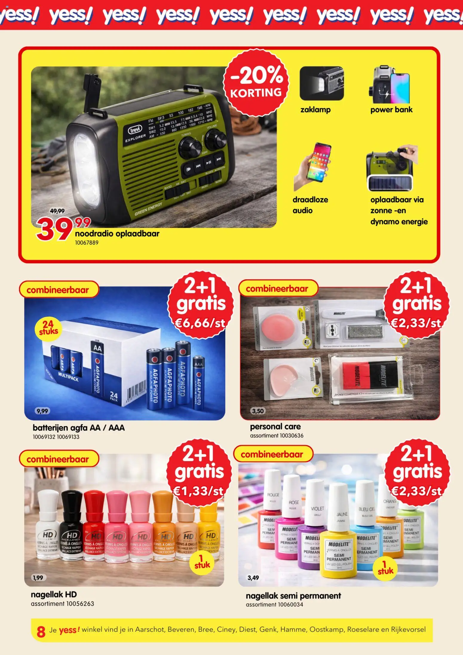 {H1} | Pagina: 8 | Producten: Bloemen, Klei, Batterijen, Koffie