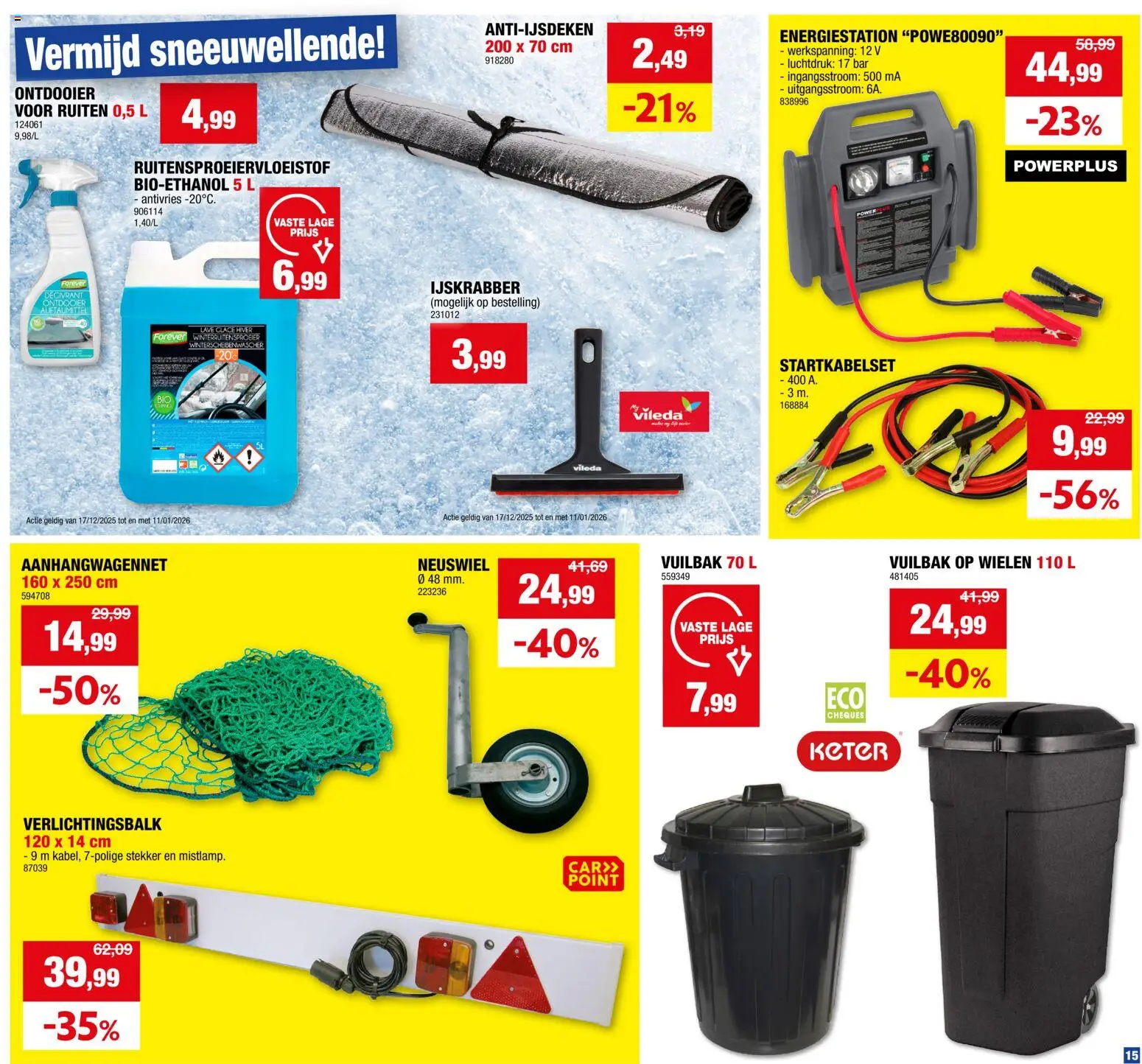 {H1} | Pagina: 15 | Producten: Stekker