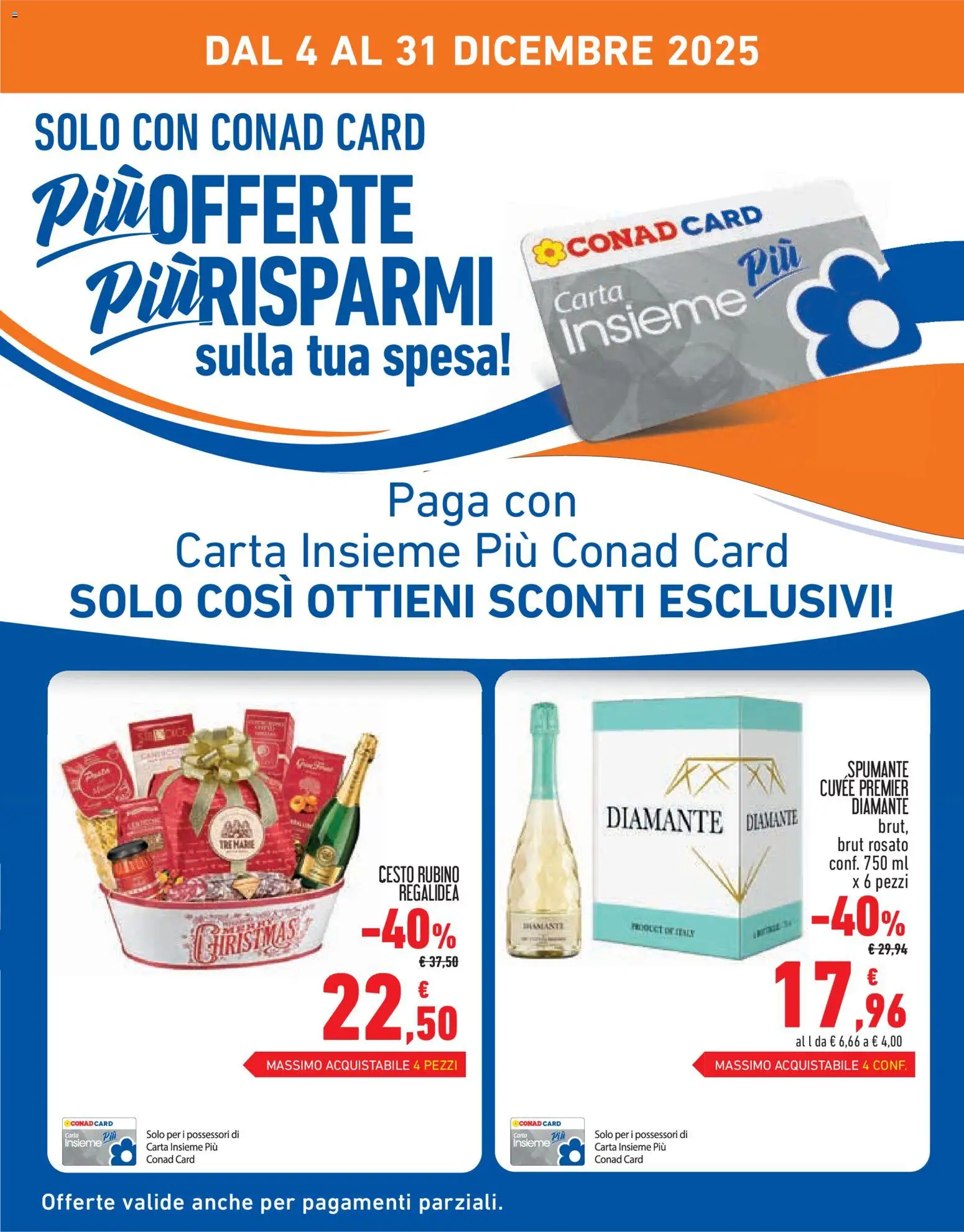 Volantino Conad del 04.12.2025 | Pagina: 2 | Prodotti: Spumante