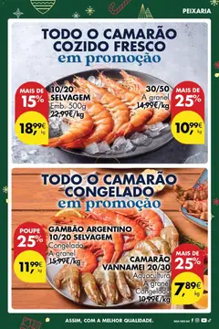 Pré-visualização Pingo Doce Poupe este Fim de Semana válido de 19.12.2025 | Página: 5 | Produtos: Camarão
