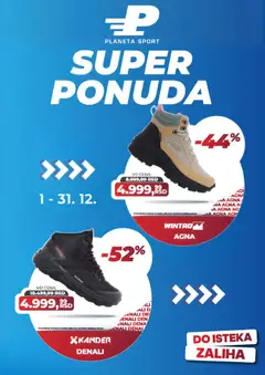 Planeta Sport katalog - pregled Planeta Sport kataloga - važi od 01.12.2025