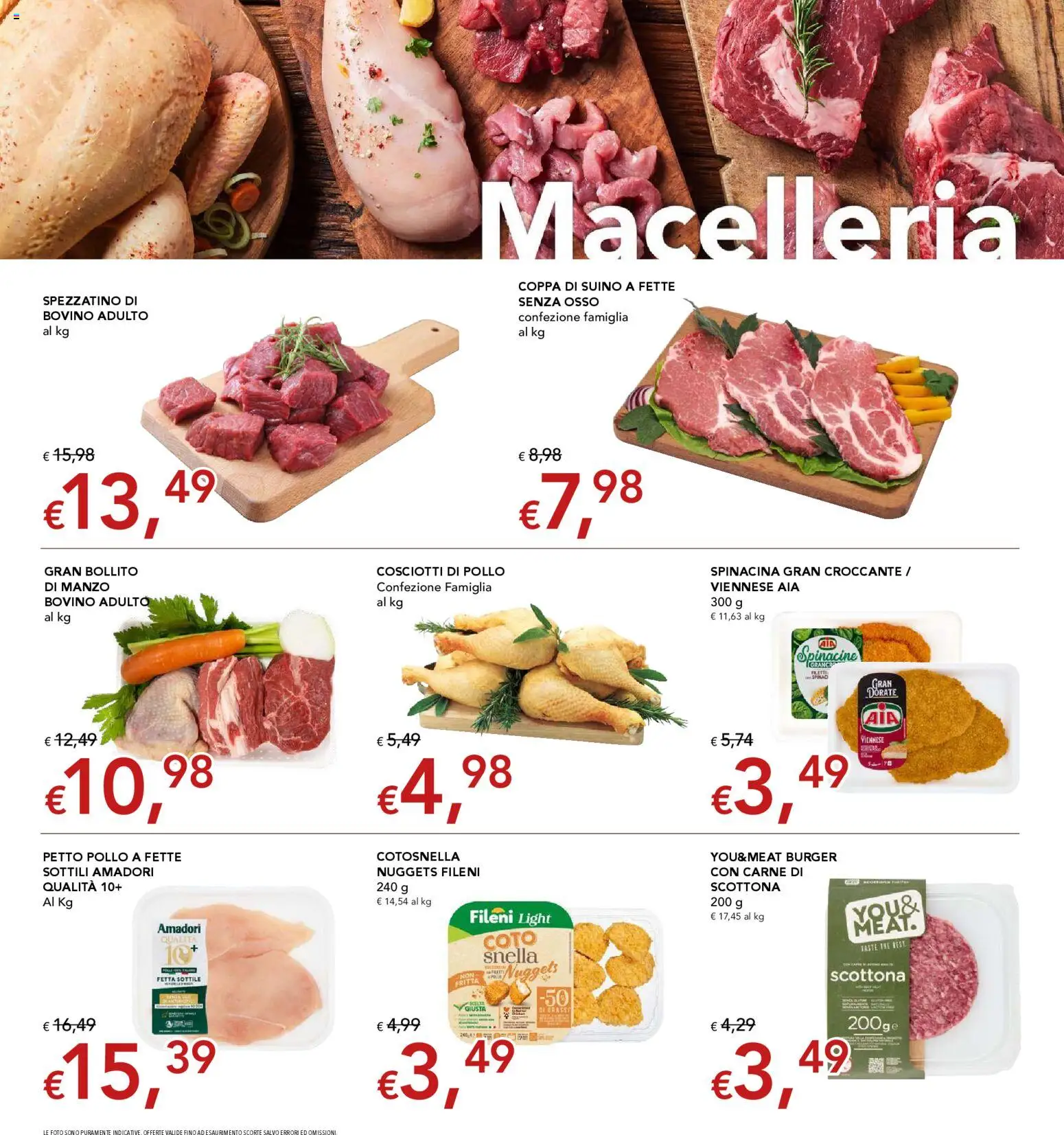 Volantino Migross del 04.12.2025 | Pagina: 3 | Prodotti: Bovino, Manzo, Nuggets, The