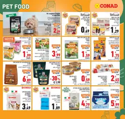 Anteprima del volantino CROCCHETTE PER CANI ADULTI PETFRIENDS PLUS CONAD, mini e small con agnello e riso 800 g valido a partire dal 08.04.2026 | Pagina: 23