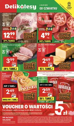 Pogląd oferty "Delikatesy Centrum Gazetka - Sklepy Własne" - ważna od 04.09.2025