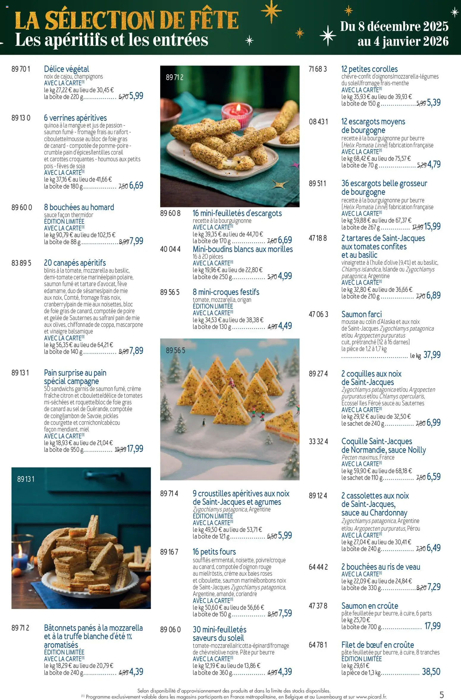 {H1} | Page: 5 | Produits: Mangue, Poire, Miel, Coriandre