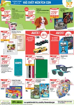 Náhled letáku Globus leták - Brno od 22.04.2026 | Strana: 33 | Produkty: Stavebnice, Fixy, Barvy, Sluneční brýle