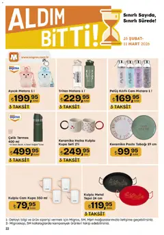 26.02.2026 tarihinden itibaren geçerli olan Migros kataloğu önizlemesi | Sayfa: 130