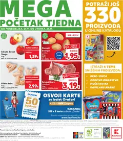 Pampers night pants, Pampers night pants - Pregled kataloga iz trgovine Kaufland, vrijedi od 19.11.2025 | Stranica: 40 | Proizvodi: Pileća krila, Svinjski kare, Krumpir, Jabuka