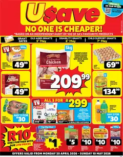 Usave specials catalogue – valid from 20.04.2026