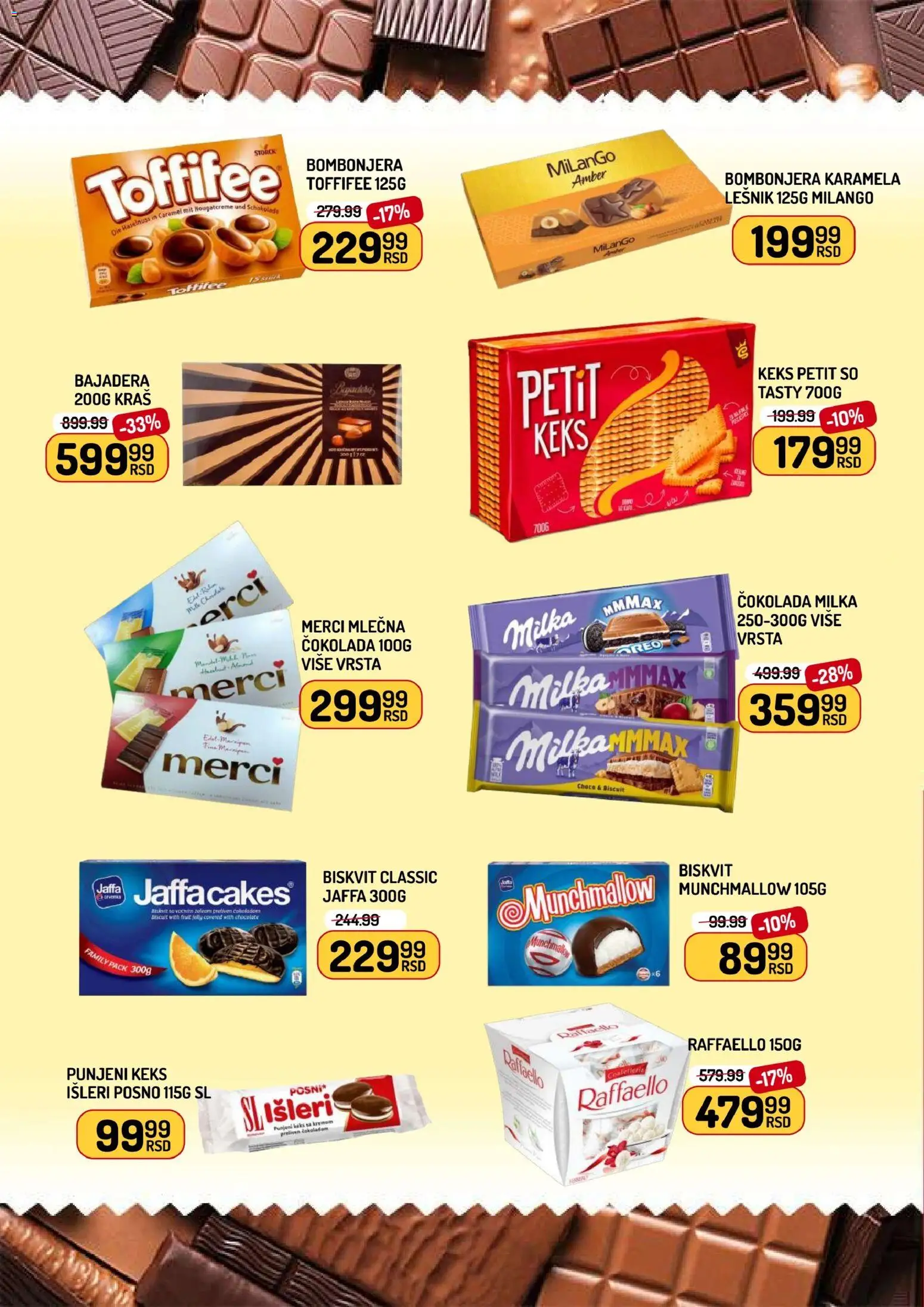 Aman katalog - važi od 12.12.2025 | Strana: 10 | Proizvode: Munchmallow, Oreo, Merci, Lešnik