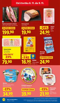 Náhled letáku Jihočeská niva 45%, 100 g od 06.11.2025 | Strana: 12