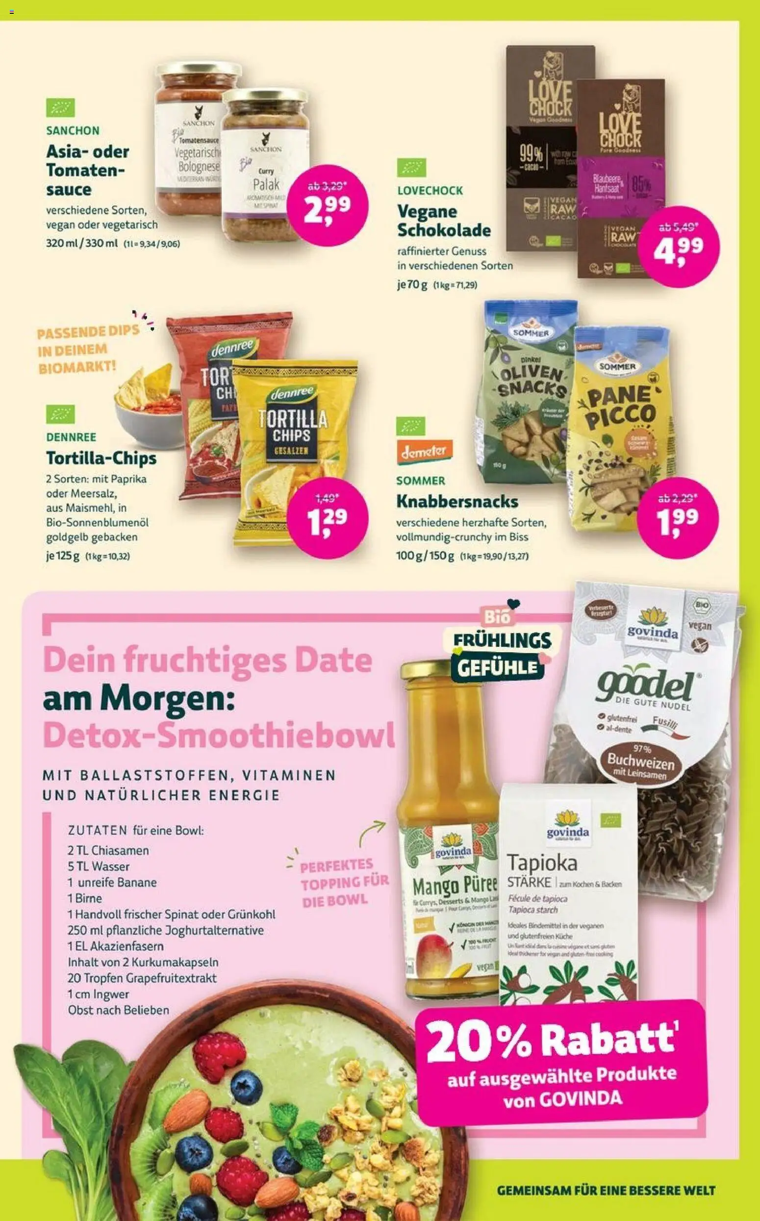 BioMarkt Prospekt 	 – gültig ab 22.04.2026 | Seite: 11 | Produkte: Küche, Wasser, Obst, Birne