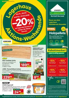 Lagerhaus Wochen Angebote ab 01.03.2026 gültig