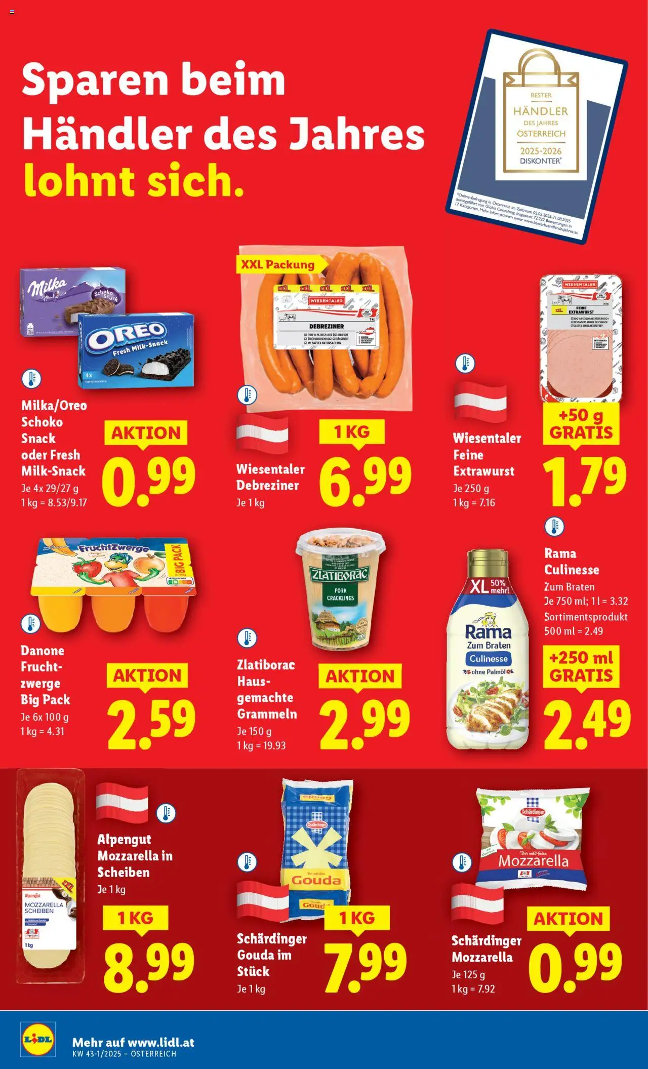 Lidl - Eisenstadt, Ebenfurth, Mattersburg gültig ab 16.10.2025 | Seite: 44
