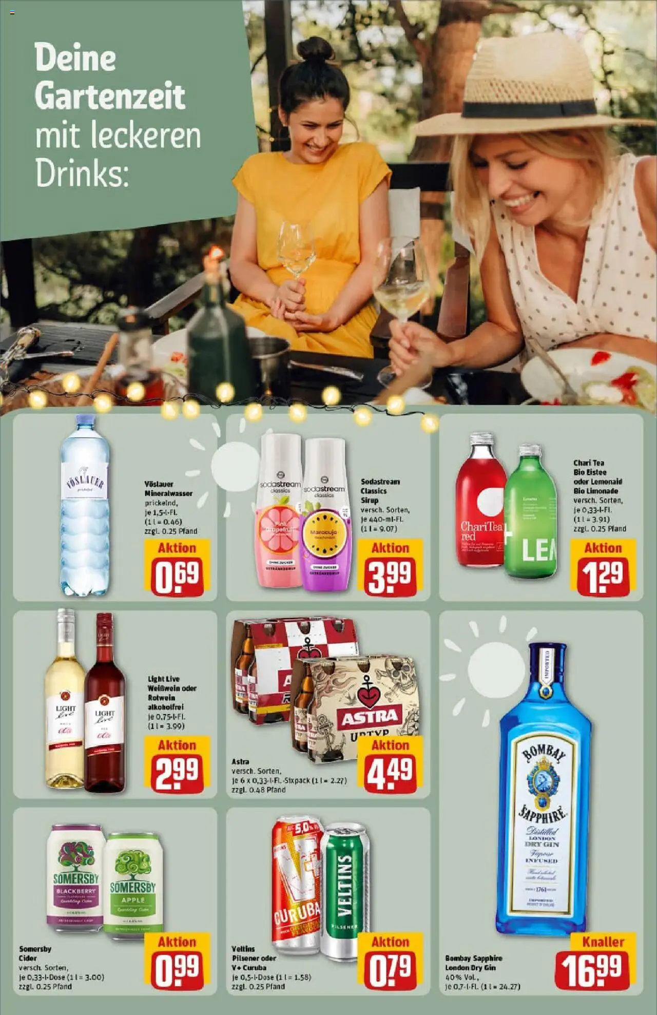 Rewe prospekt Erkelenz	 - gültig ab dem 13.07.2025 | Seite: 19 | Produkte: Limonade, Sirup, Gin, Sodastream