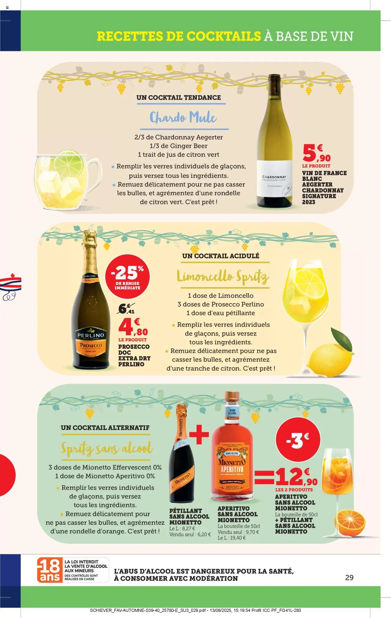 | Page: 29 | Produits: Alcool, Base, Jus de citron, Limoncello