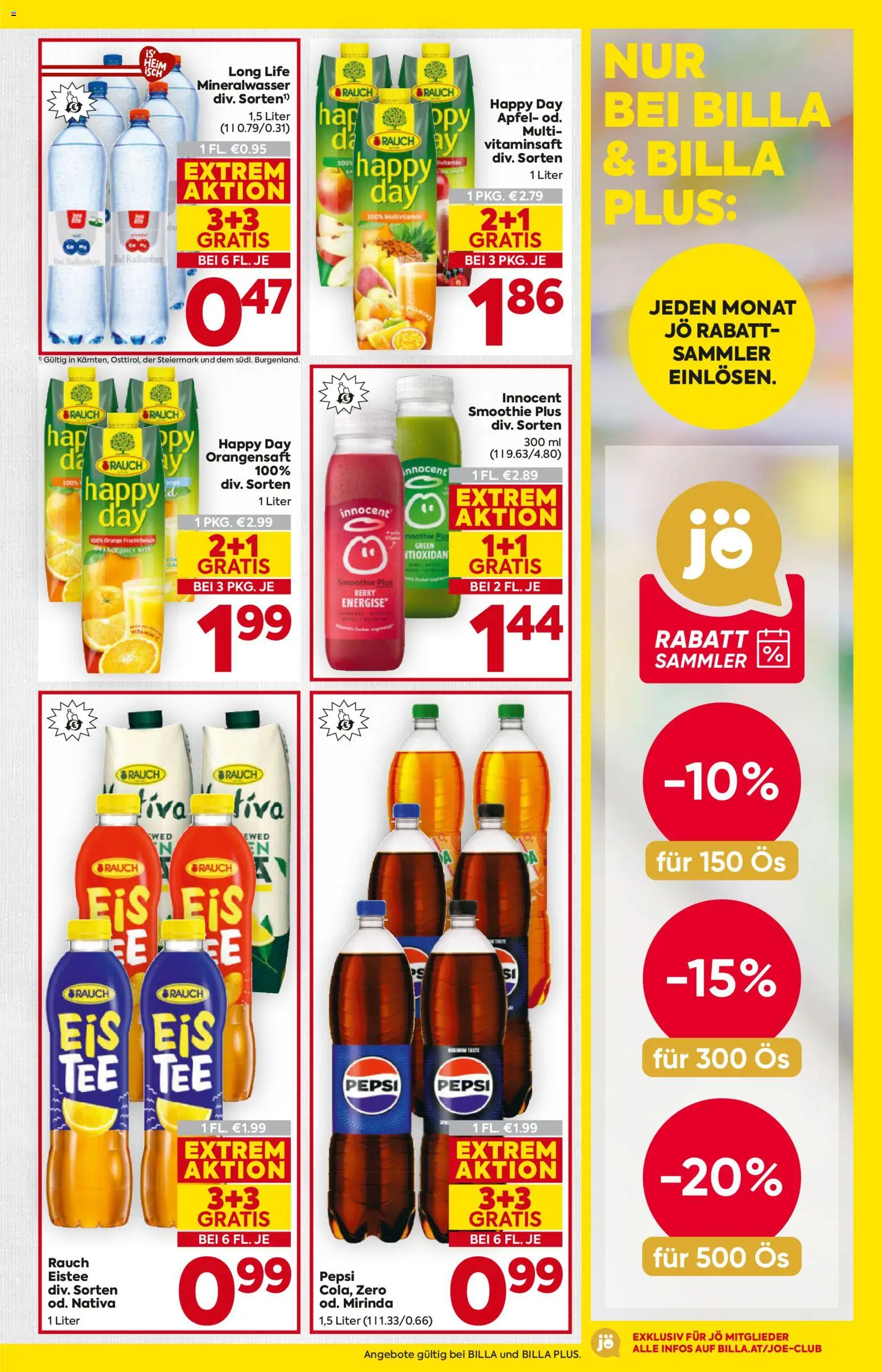 Billa Flugblatt - Steiermark gültig ab 08.01.2026 | Seite: 17 | Produkte: Eis, Äpfel, Papier blanc