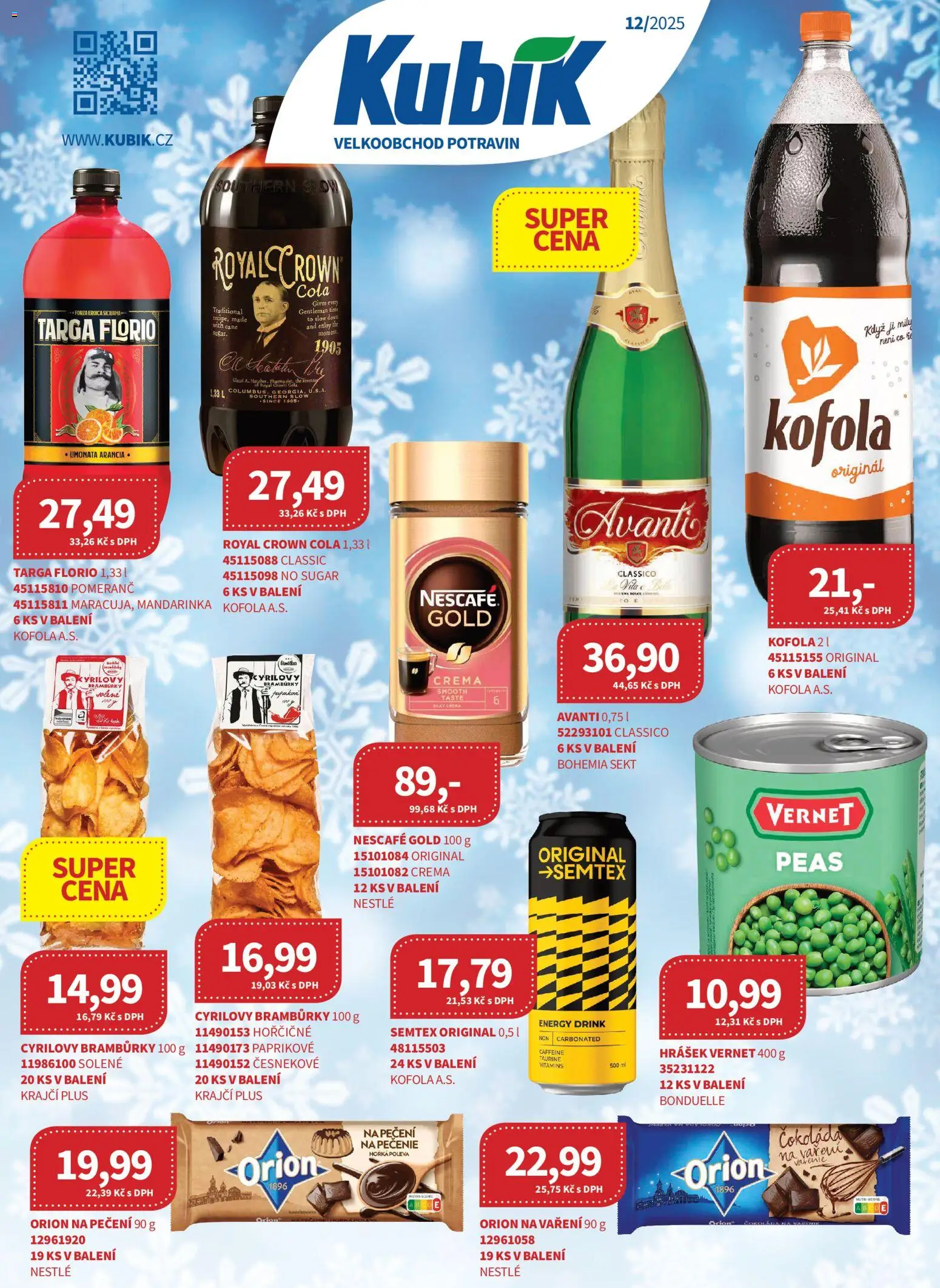 Kubík leták - Velkoobchod od 01.12.2025 | Strana: 1