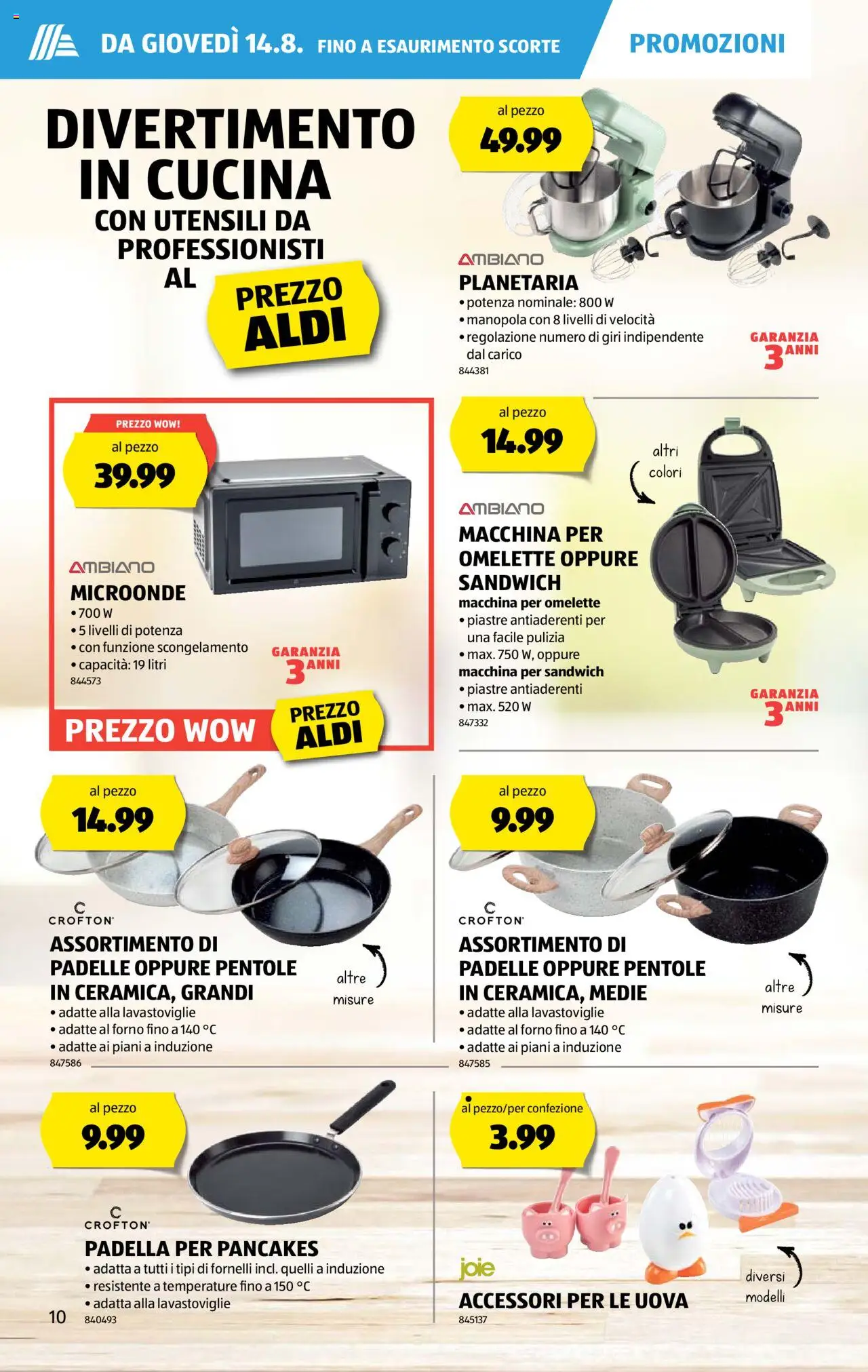 Aldi Volantino ab 14.08.2025 | Seite: 10