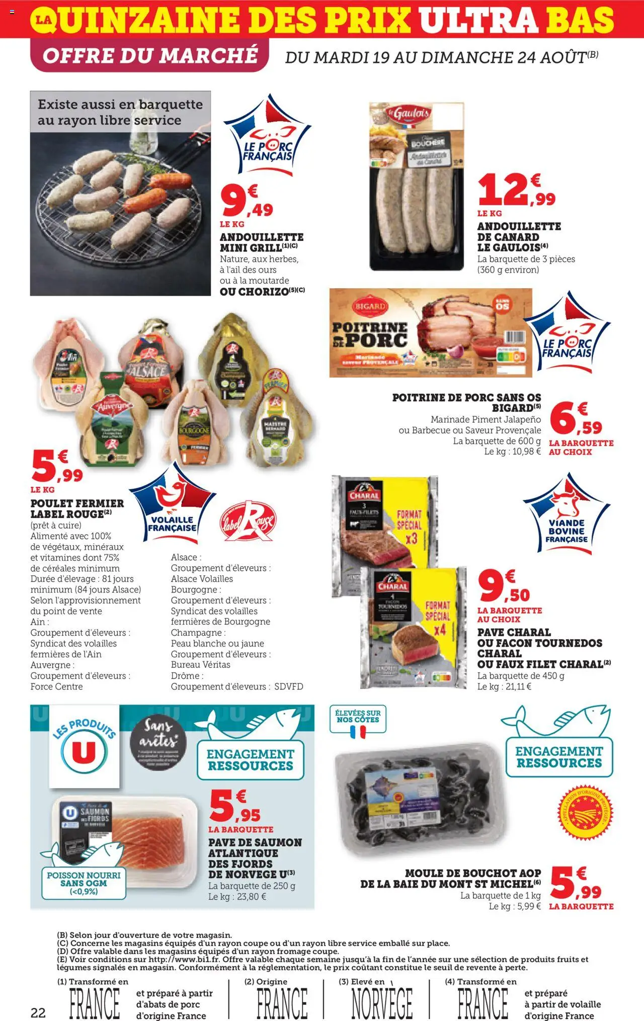  | Page: 22 | Produits: Grill, Poitrine de porc, Moutarde, Porc