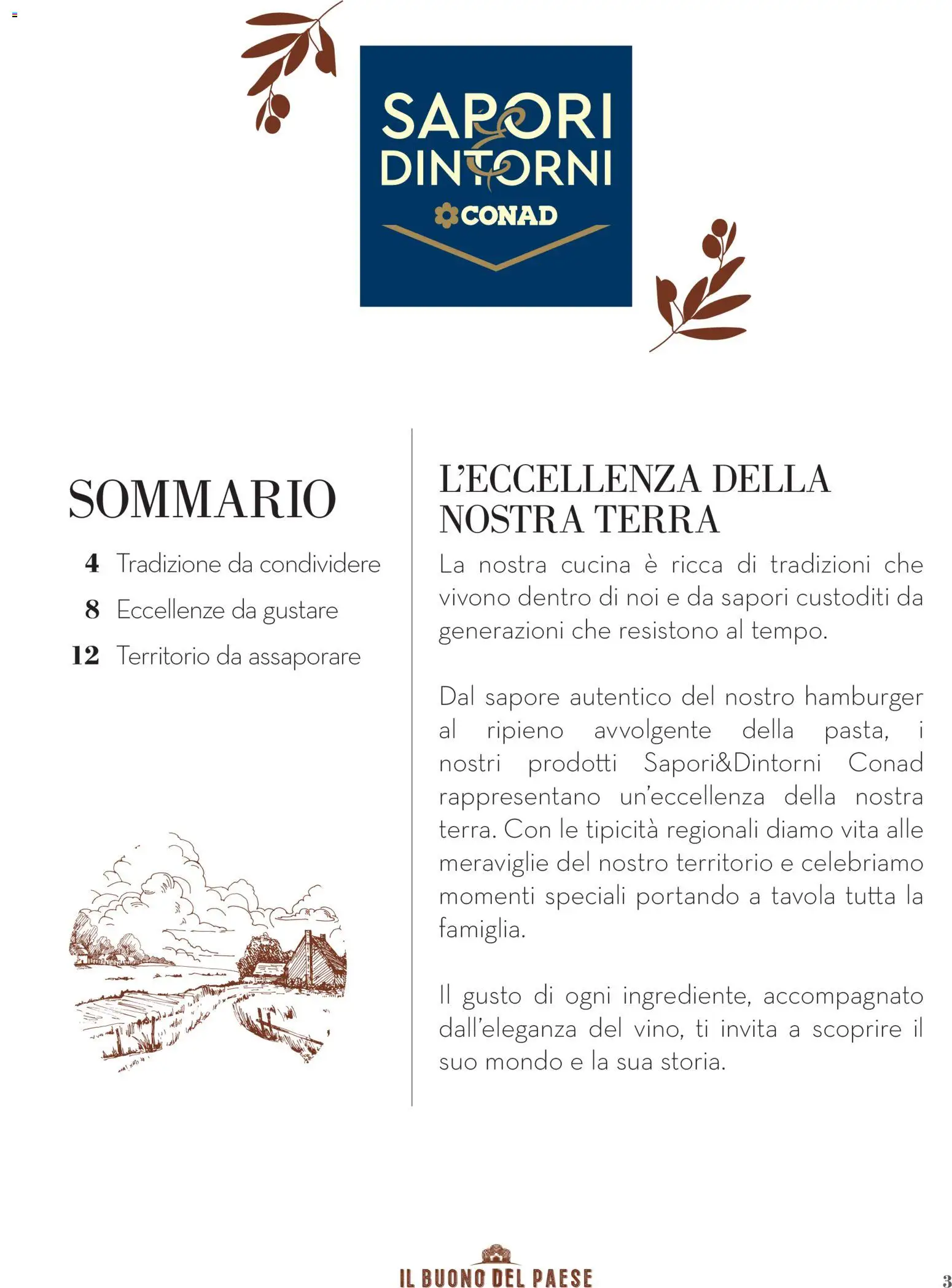 Volantino Conad del 29.01.2026 | Pagina: 3 | Prodotti: Hamburger, Terra