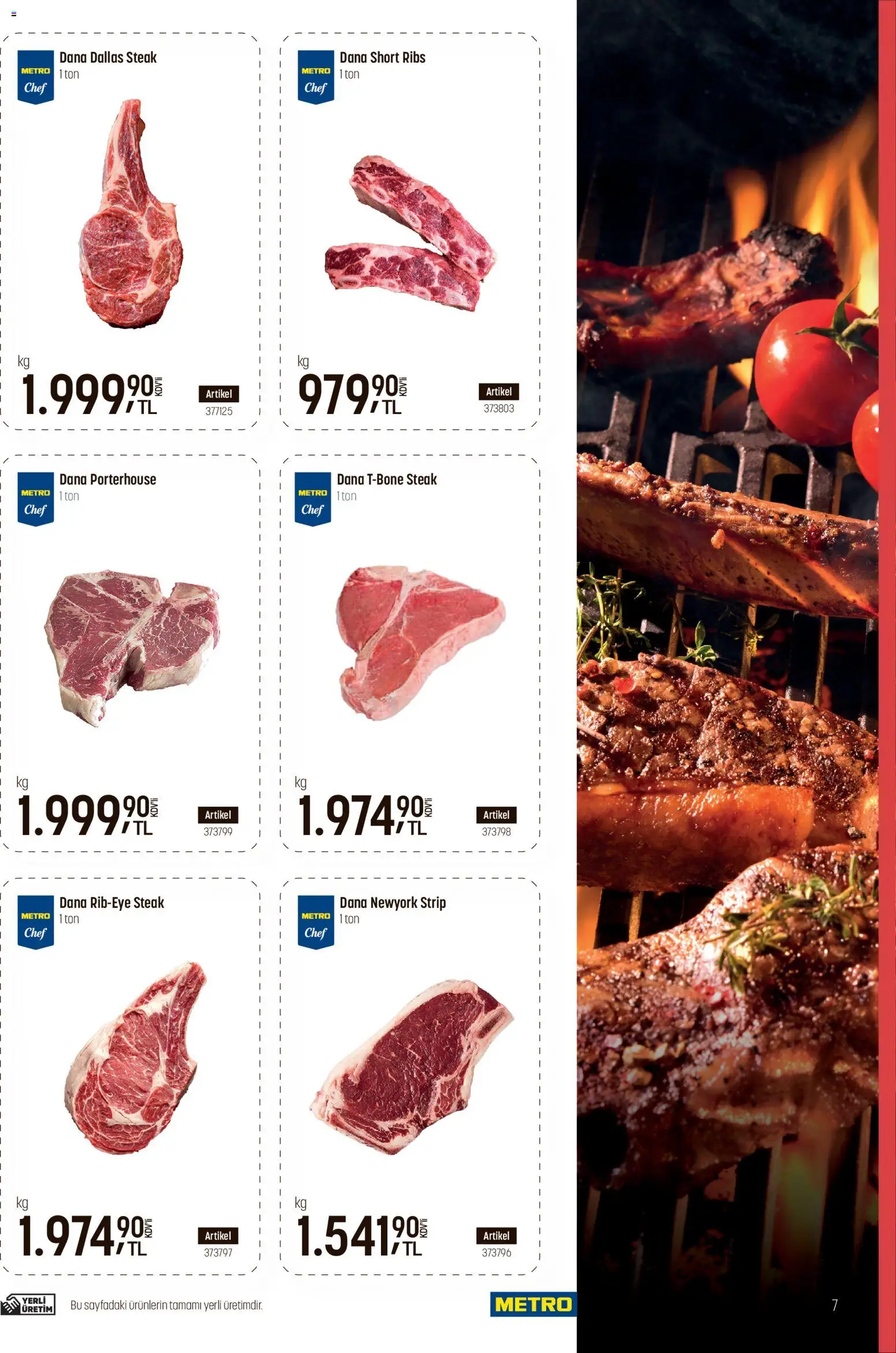 Metro - Fast Food Kataloğu - 01.04.2026 tarihinden itibaren geçerlidir | Sayfa: 7