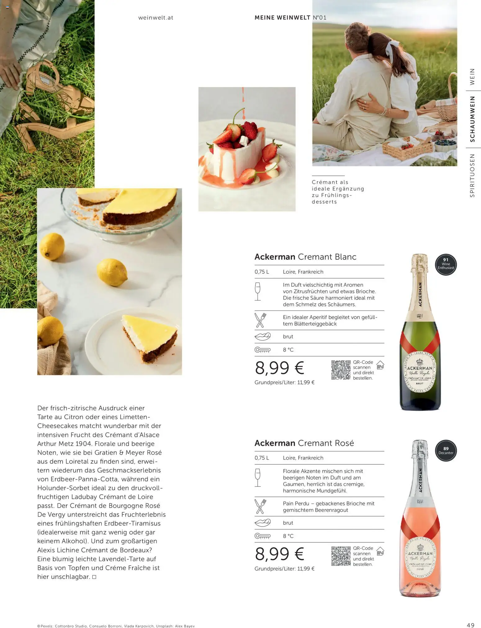 Interspar Meine Weinwelt Frühling 2026 gültig ab 05.03.2026 | Seite: 49 | Produkte: Duft, Creme, Wein